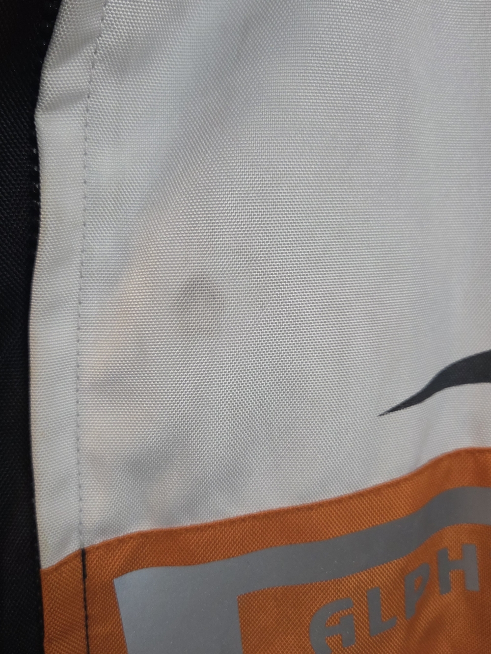 Motorcycle Alpha Men's Black & Orange Performance Riding Jacket - Picture 14 of 16